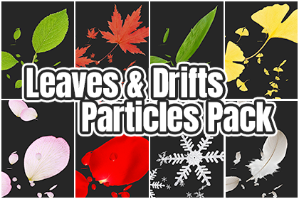 Leaves And Drifts Particles Pack